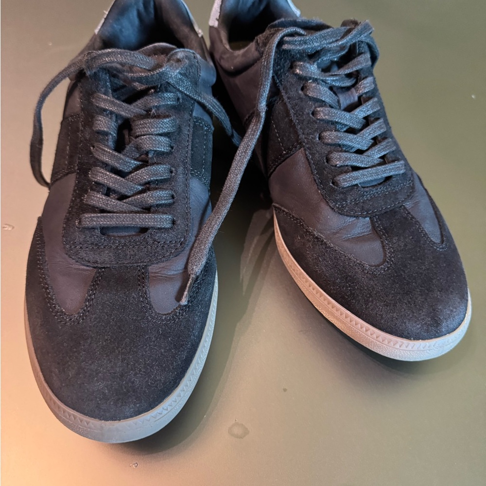 Vince Camuto Black Suede Men's Fashion Sneaker